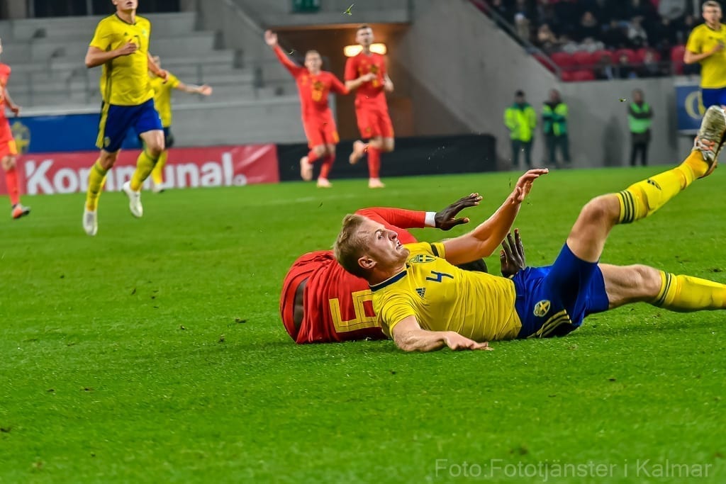 U21 Sverige - Belgien 181016