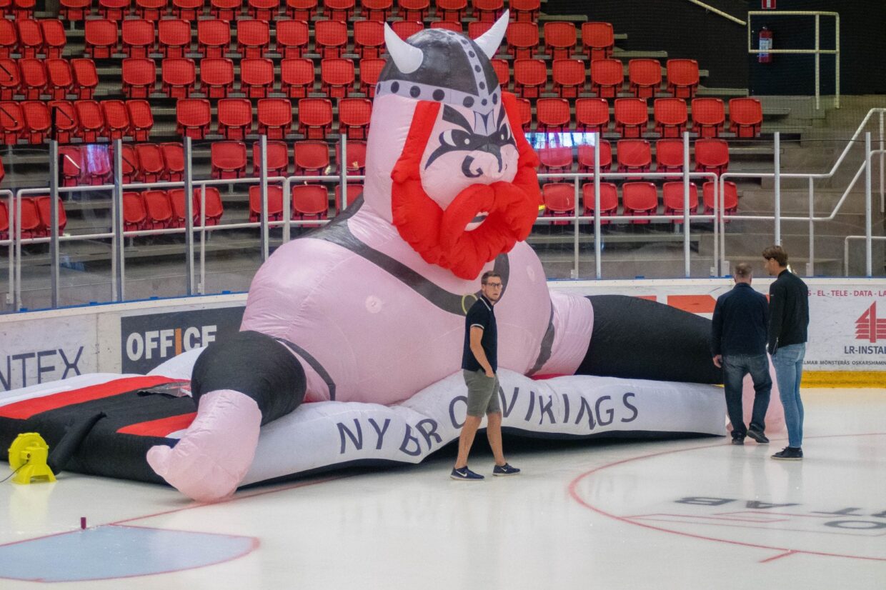 Bilder Nybro Vikings Ispremiär 2018